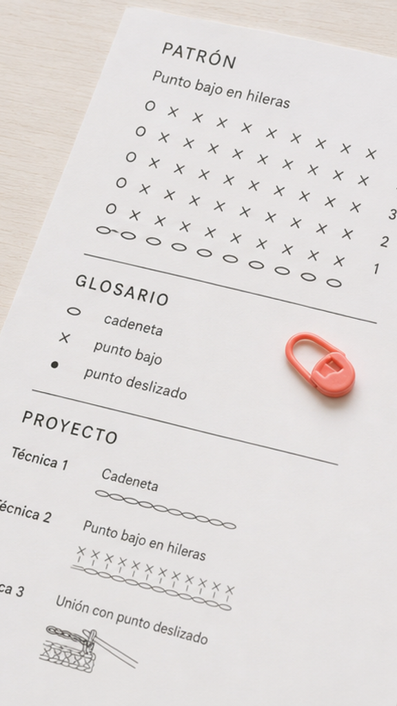 Diagrama para confirmar patrón y terminología
